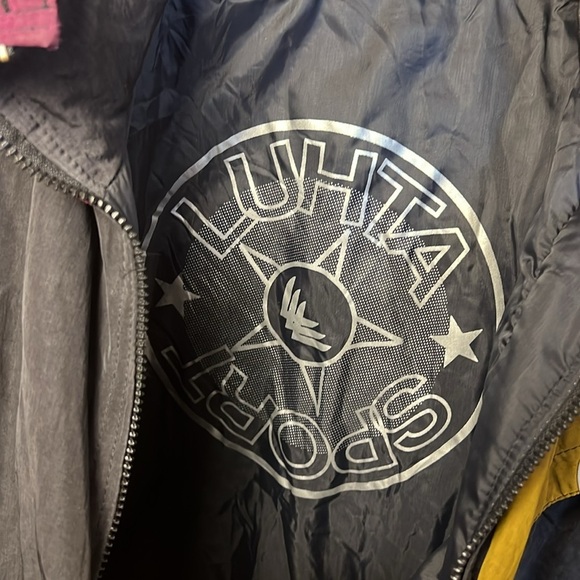 Vintage Retro snow magic Luhta sport Jacket Men Sz 40 ski pull on 1/4 zip vuori - Picture 4 of 10